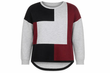 Womens UK Size 20 Roman Multicoloured Pullover Jumper