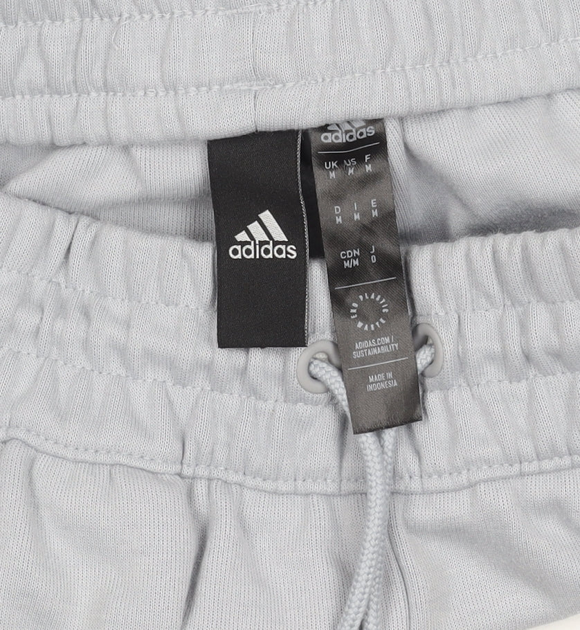 Adidas Women's Grey Jogger Trousers Size 8, Gym & Training