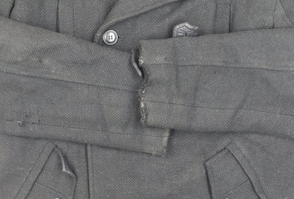 Mens UK Size M Jules Black Pea Coat