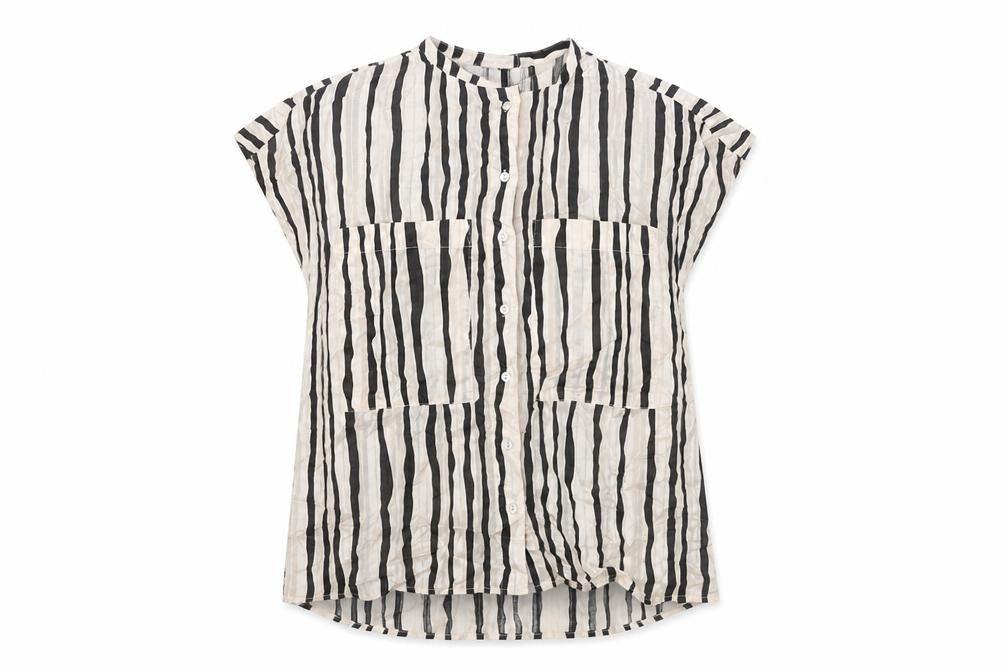 Womens UK Size S MNG Multicoloured Basic Blouse