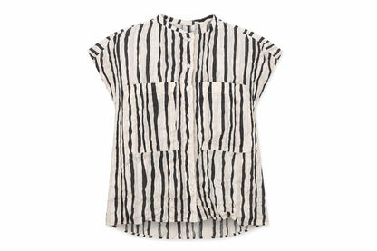 Womens UK Size S MNG Multicoloured Basic Blouse