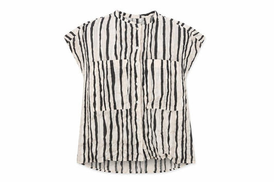 Womens UK Size S MNG Multicoloured Basic Blouse