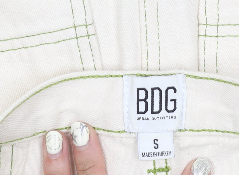 BDG Women's Ivory Cargo Skirt, Size S