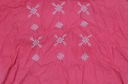 Cotton Traders Women's Pink Embroidered Blouse Size 18