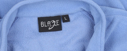 Blaze Women's Blue Fleece Sweatshirt L