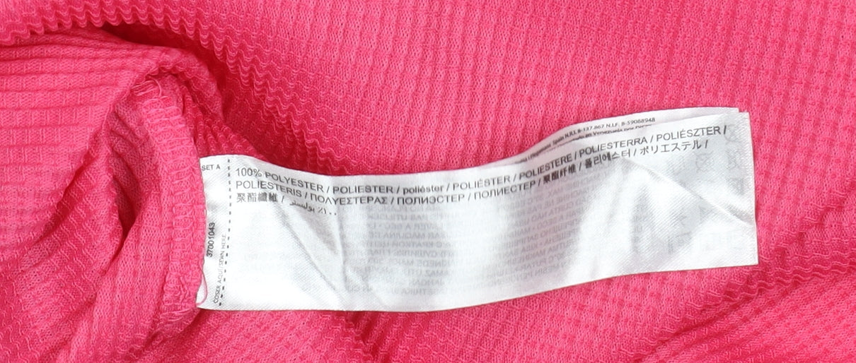 MNG Women's Pink Dress, Size 12, Elegant Tie Closure