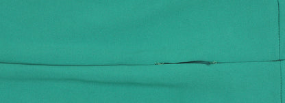 walG Women's Green Sheath Dress Size 10 Ruffle Sleeve