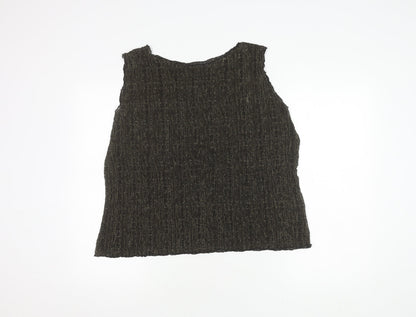Womens UK Size 22 Marks and Spencer Gold Basic Tank