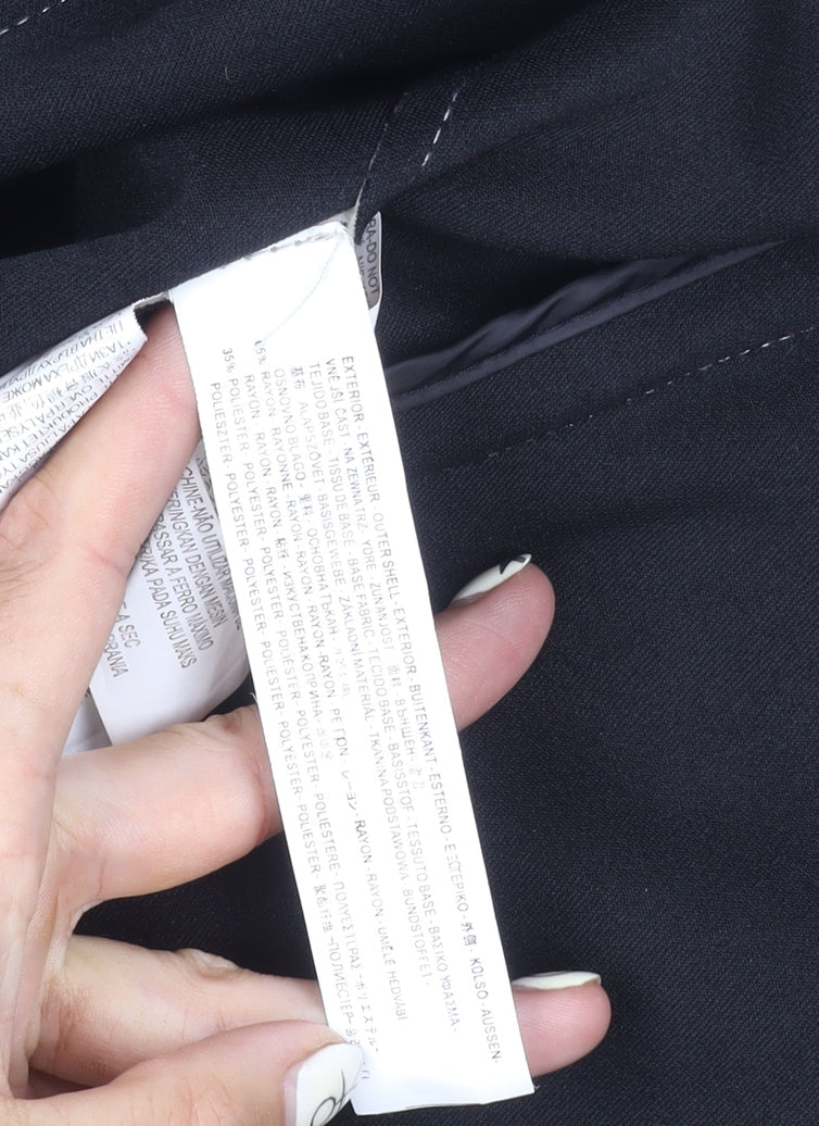 Details Basic Women's Grey Biker Jacket Size R