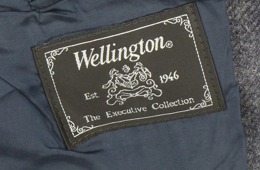 Mens UK Size 42 Wellington Regular Grey Suit Jacket