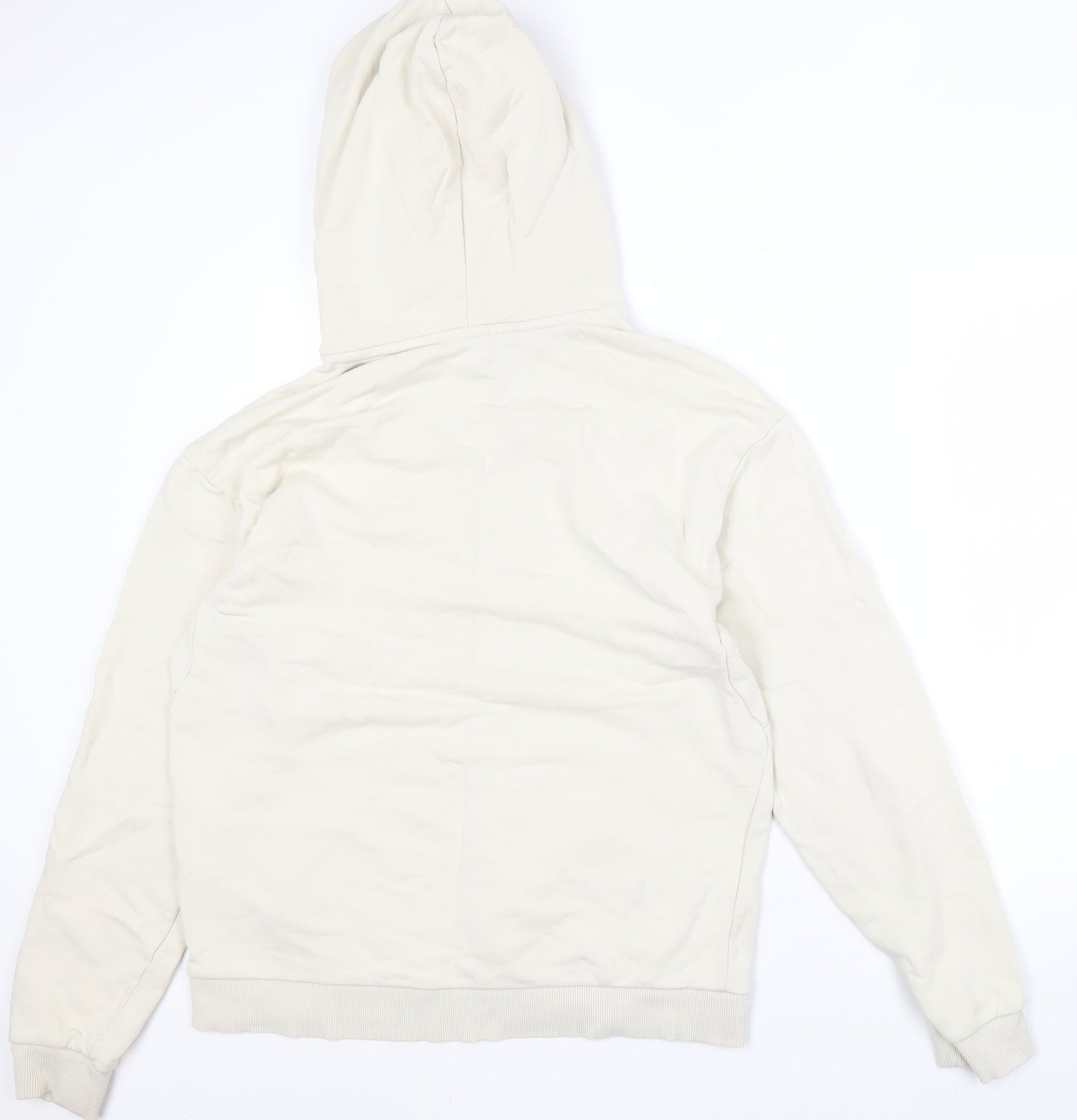 Mens UK Size XL MP Beige Pullover Hoodie