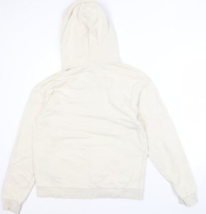 Mens UK Size XL MP Beige Pullover Hoodie