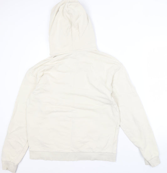Mens UK Size XL MP Beige Pullover Hoodie