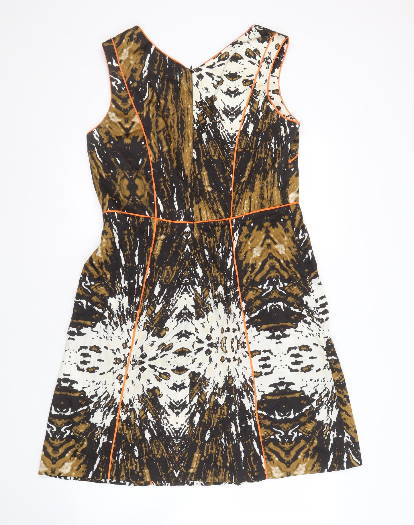 Veronika Maine Women's Multicoloured Dress Size 14