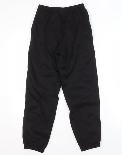 Slazenger Boys Black Track Pants 13 Years