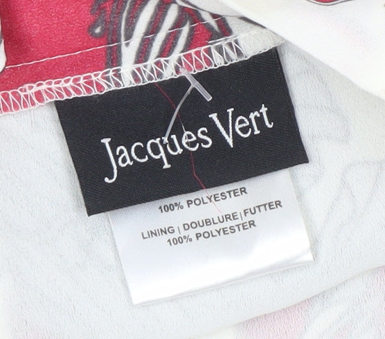 Jacques Vert Women's Multicoloured Floral Flare Skirt Size 18