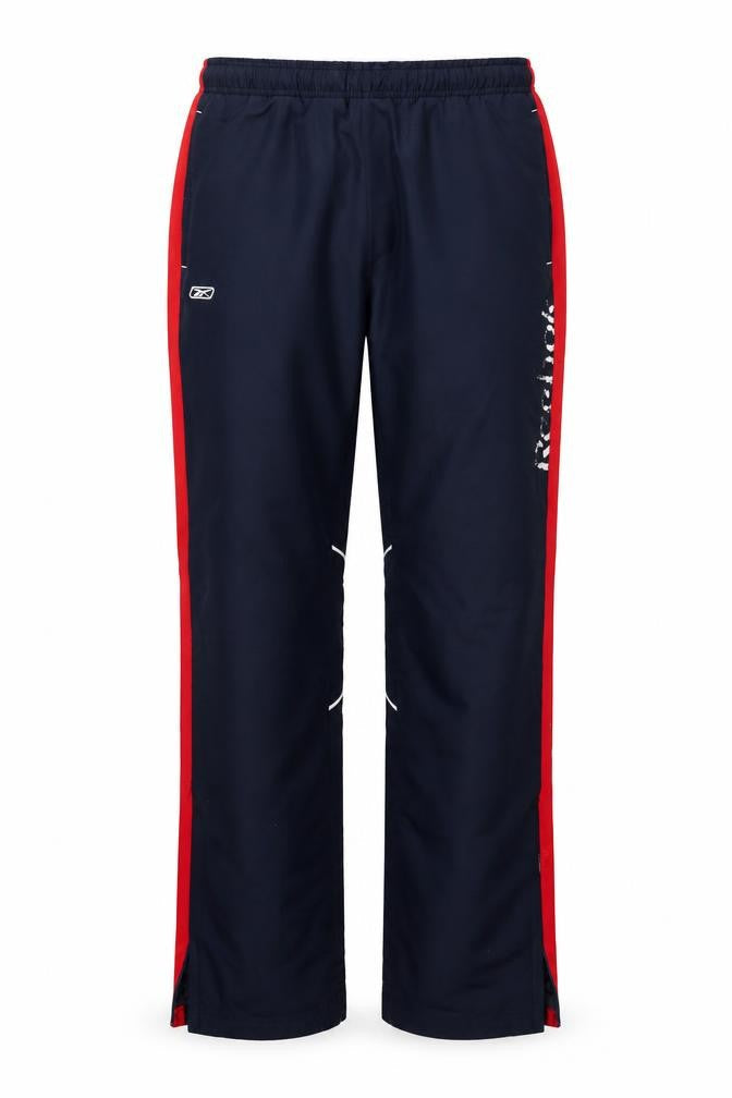 Mens UK Size S Reebok-activewear Regular Fit Track Pants Blue Trousers