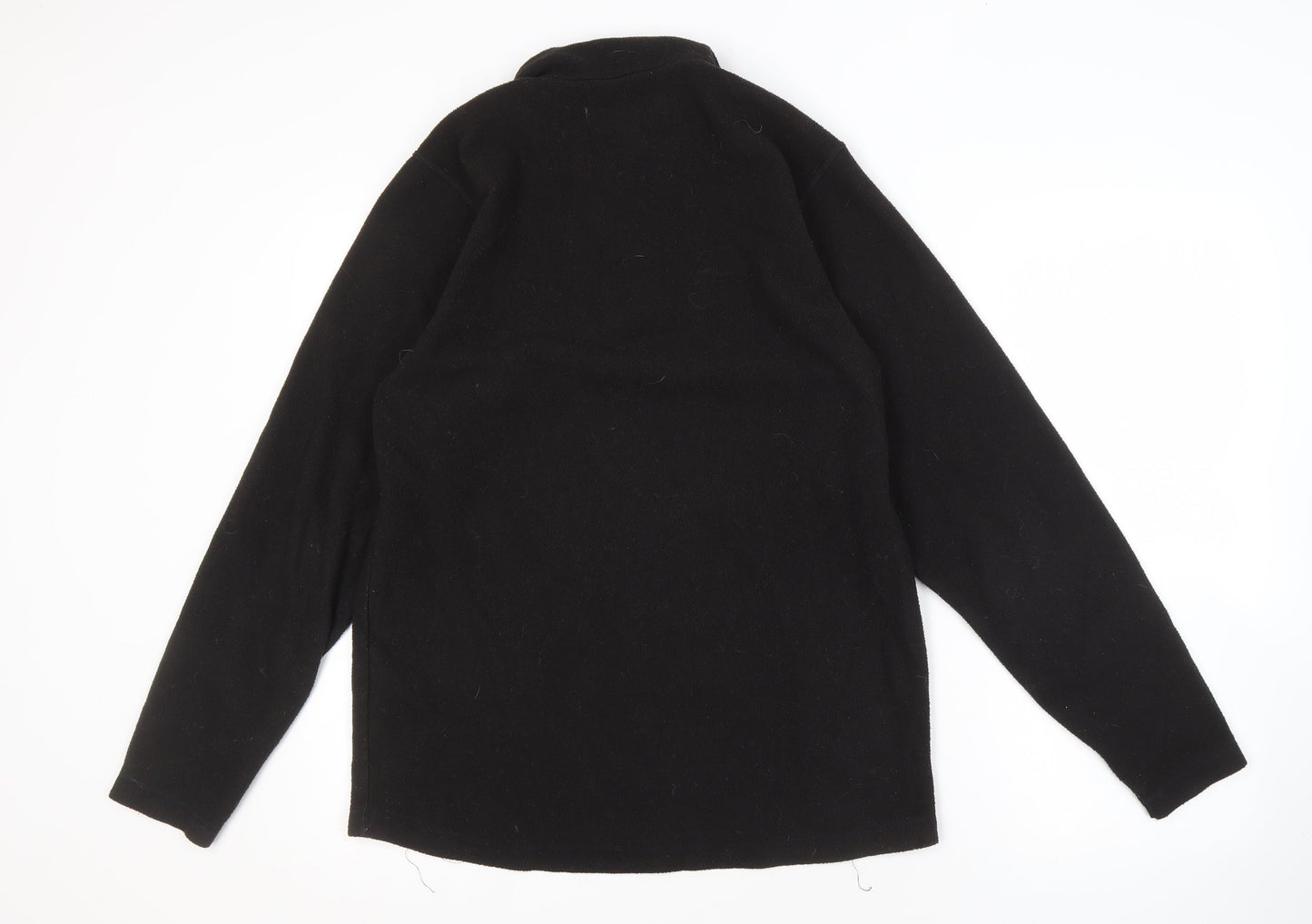 Mens UK Size L Regatta Black Full Zip Sweatshirt