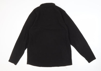 Mens UK Size L Regatta Black Full Zip Sweatshirt