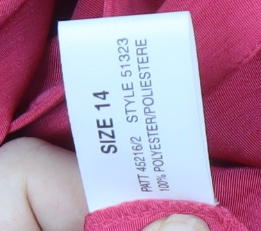 Womens UK Size 14 Windsmoor Pink Basic Jacket