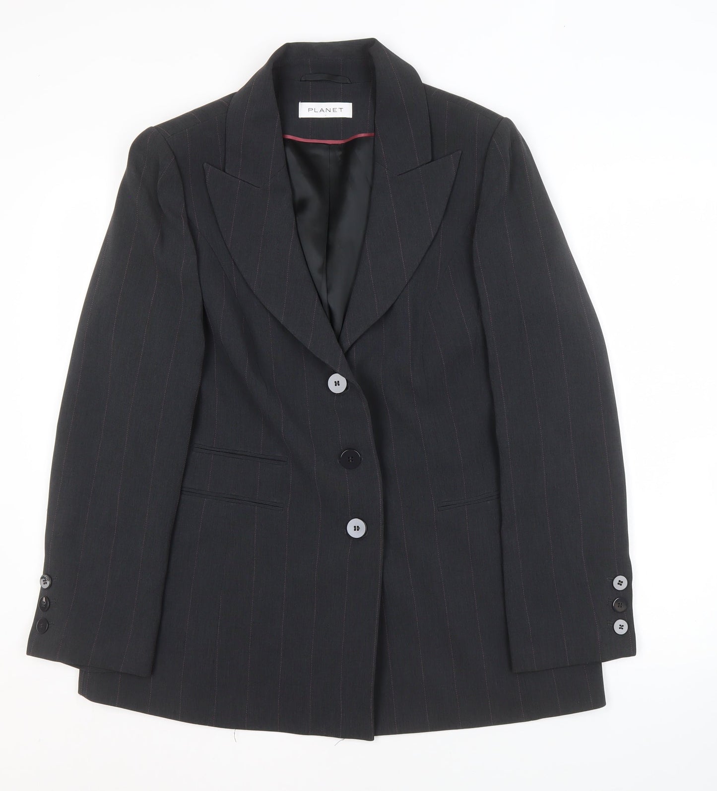 Womens UK Size 16 Planet  Black Blazer