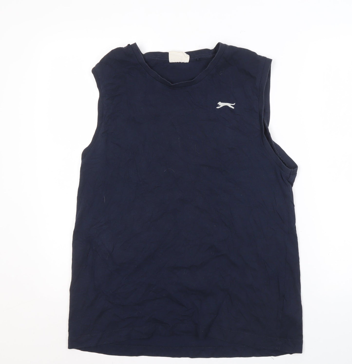 Slazenger Men's Blue Sleeveless Tank - Size L