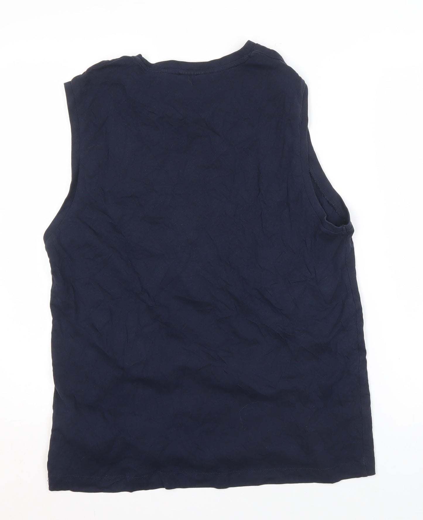 Slazenger Men's Blue Sleeveless Tank - Size L