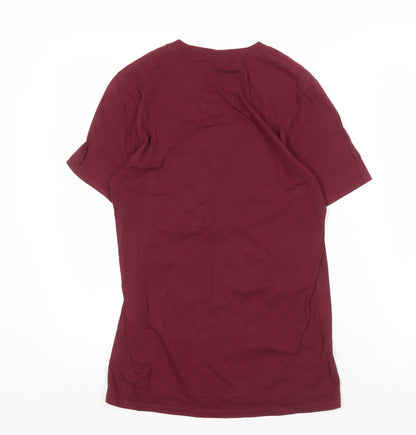 Mens UK Size S Harry Potter Red  T-Shirt