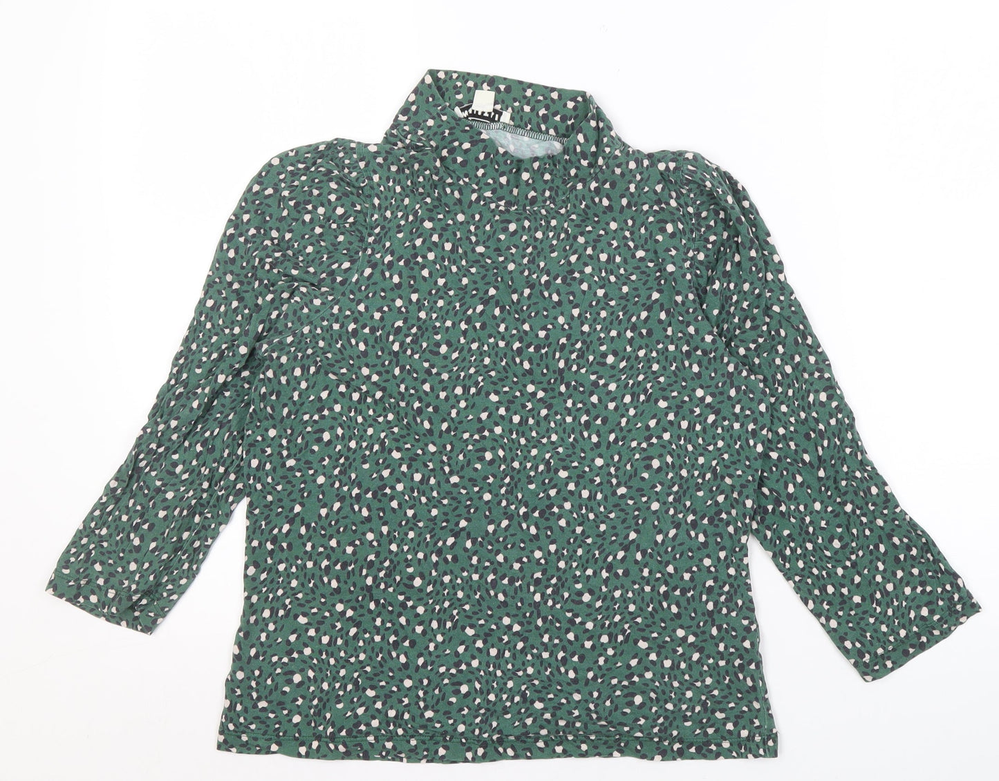 Womens UK Size 12 Whistles Green Basic Blouse