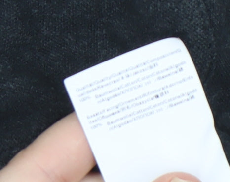 Hugo Boss Men's Black L Long Sleeve Polo Shirt