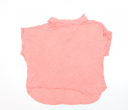 Womens UK Size 14 Regatta Great Outdoors Pink Basic T-Shirt