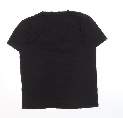 Pink Soda Sport Women's Black T-Shirt Size 8
