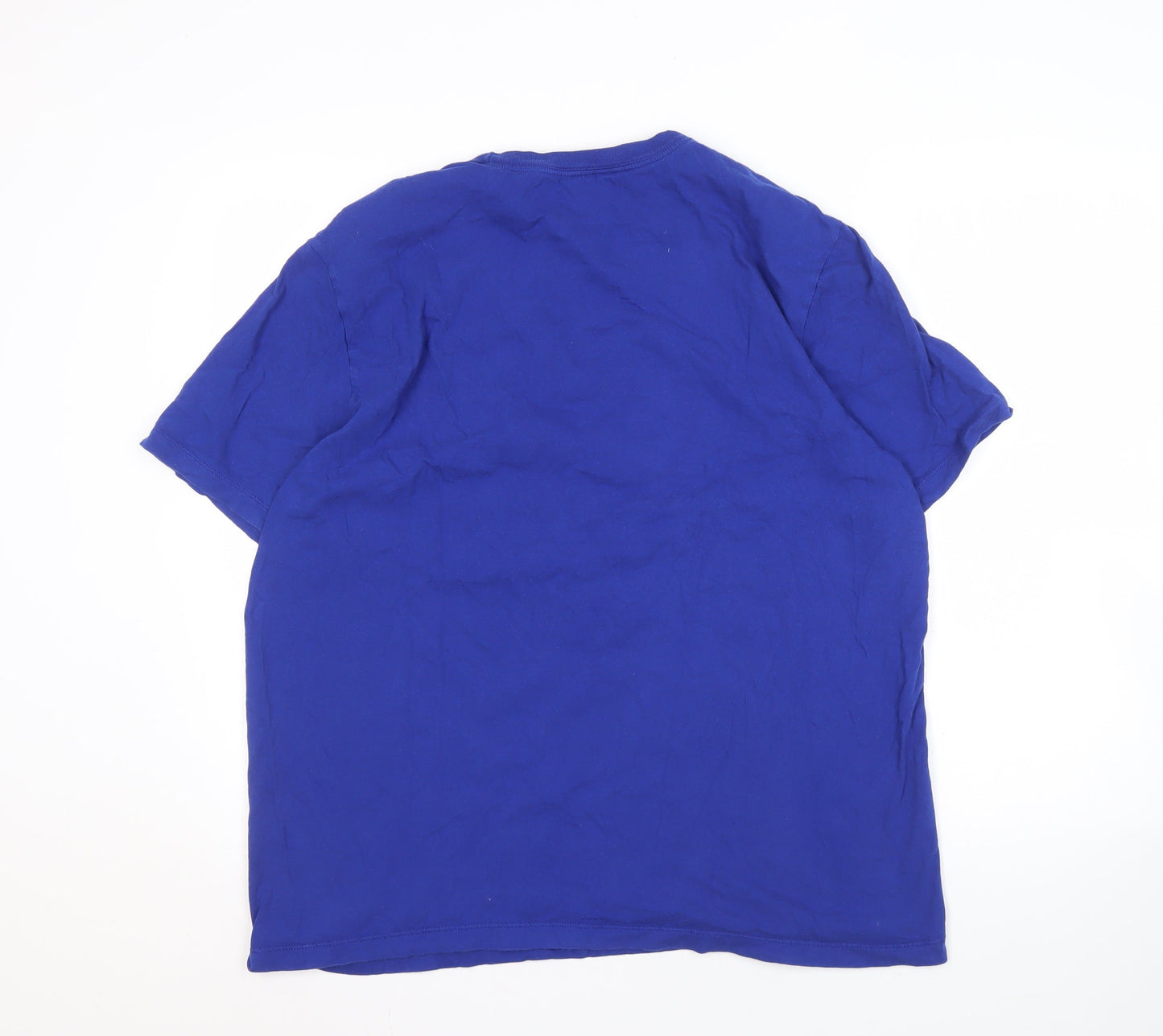 Nike Men's Mets XL Blue Graphic T-Shirt - Sports Style