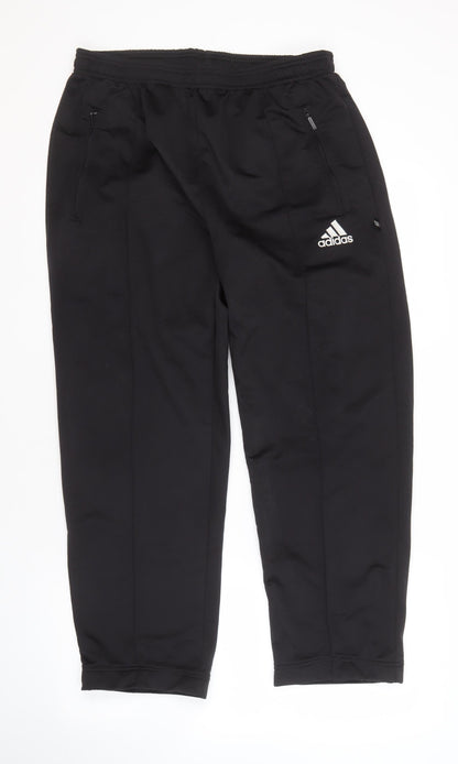Adidas Men's Black Track Pants Large