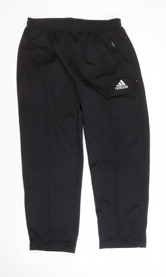 Adidas Men's Black Track Pants Large