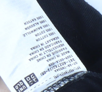 Uniqlo Disney Men's Black S Graphic Print T-Shirt