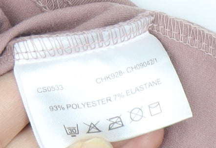 Craghoppers Women's Pink T-Shirt, Size 14, Raglan Sleeves