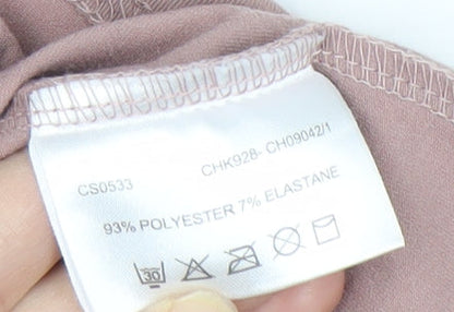 Craghoppers Women's Pink T-Shirt, Size 14, Raglan Sleeves