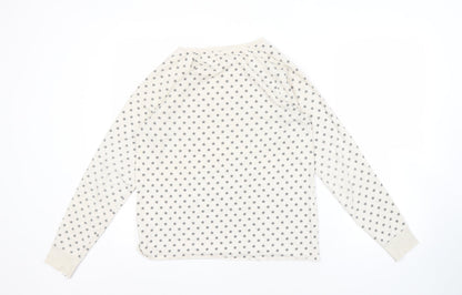 Cath Kidston Women's Ivory Star T-Shirt Size S
