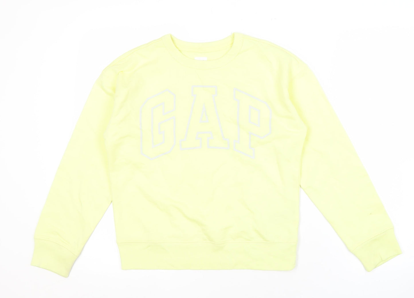 GAP Boys Yellow Pullover Sweatshirt, Size 11 Years