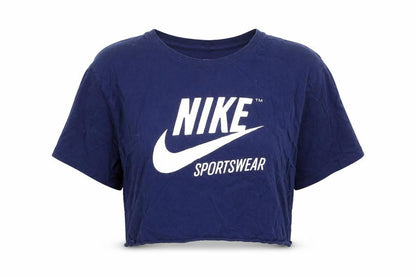 Unisex Adults UK Size XL Nike Blue Gym & Training T-Shirt