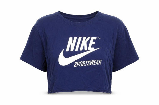 Unisex Adults UK Size XL Nike Blue Gym & Training T-Shirt