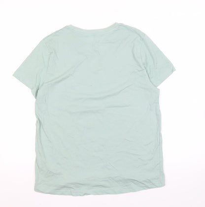 Unisex Adults UK Size S Star Wars Green Basic T-Shirt