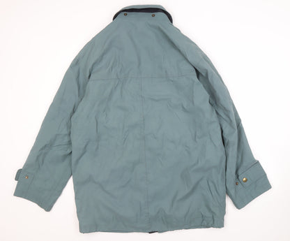 Mens UK Size M Dannimac Green Windbreaker Coat