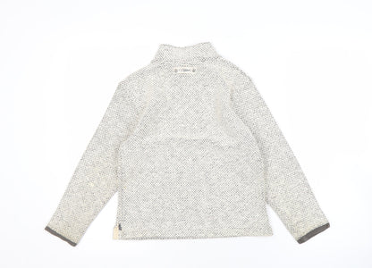 Weird Fish Boys Grey 1/4 Zip Sweatshirt 7-8 Years