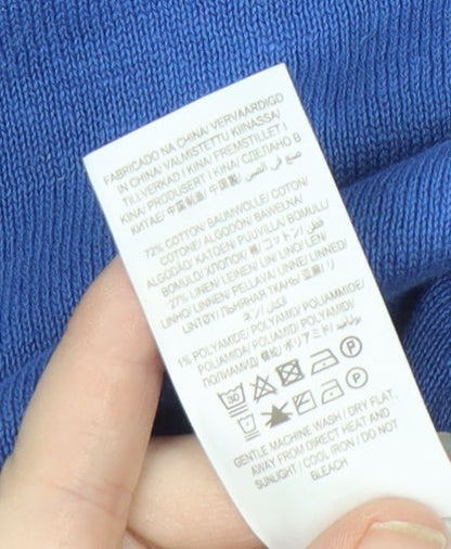 Boden Men's Blue Cotton Jumper, Size S, Crew Neck