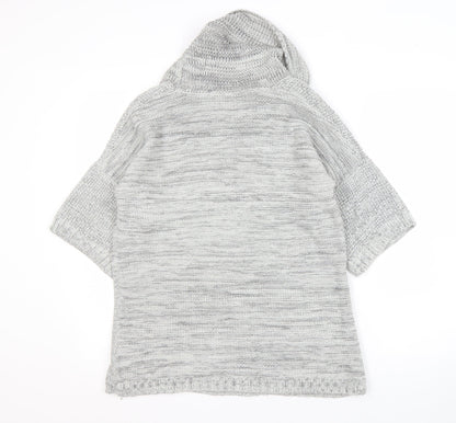 Womens UK Size M Oasis Grey Pullover Jumper