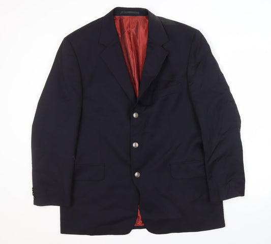 Austin Reed Men's Black 42 Short Blazer Jacket