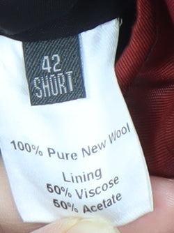 Austin Reed Men's Black 42 Short Blazer Jacket