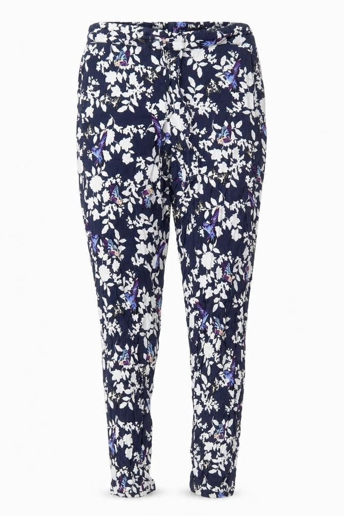 Womens UK Size 8 Oasis Slim Fit Leggings Blue Trousers